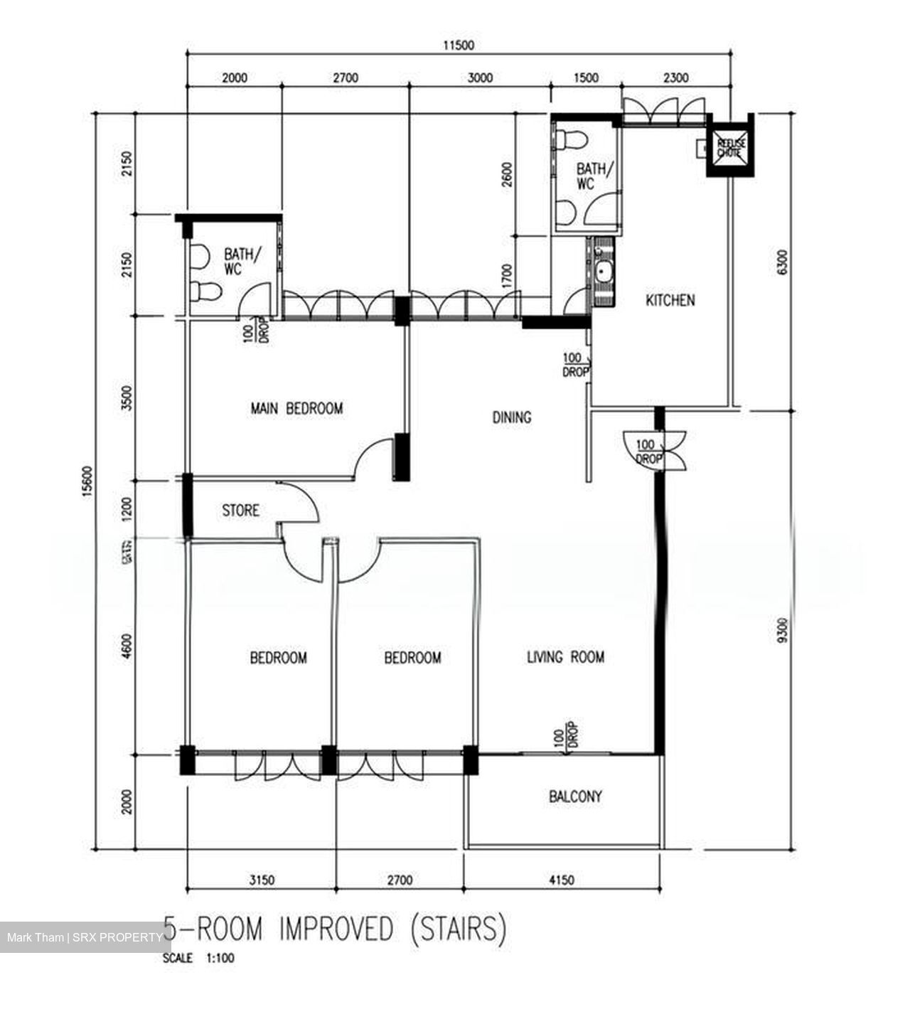 Blk 601 Eunos Rainbow (Bedok), HDB 5 Rooms #579063491